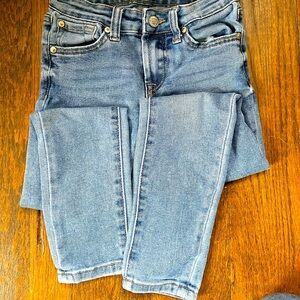 7 for All Mankind girls skinny jeans